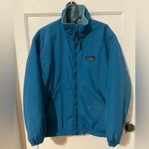 Vintage L.L. Bean Teal warmup Jacket